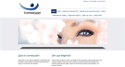 Desktop Screenshot of cornealaser.com.mx